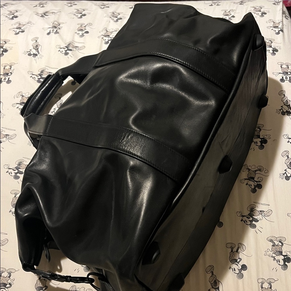 Tumi Alpha 2 Small soft leather travel Satchel - Picture 7 of 15